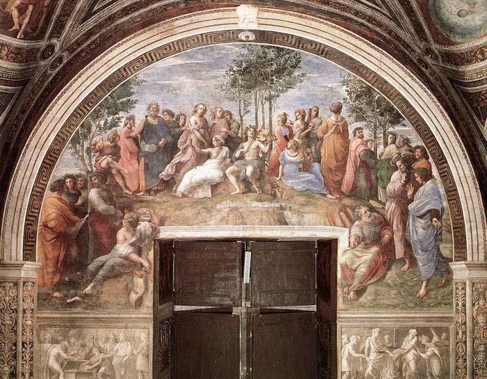 The Parnassus, RAFFAELLO Sanzio